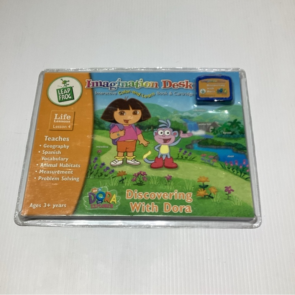 Leap Frog Imagination Desk Discovering With Dora Life Lesson 4 New Sealed